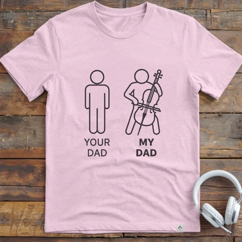 KIDS Dad Cello T-Shirt