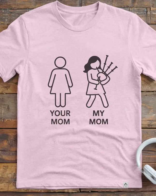 KIDS Mom Bagpipes T-Shirt