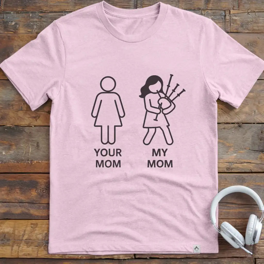 KIDS Mom Bagpipes T-Shirt