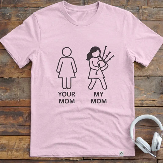 KIDS Mom Bagpipes T-Shirt