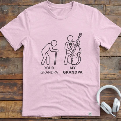KIDS Grandpa Double Bass T-Shirt