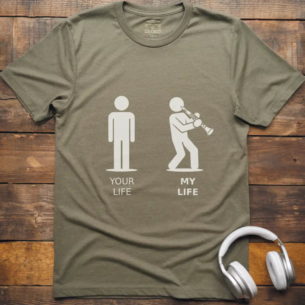 My Life M Clarinet T-Shirt