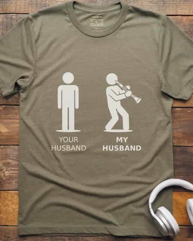 Husband Clarinet T-Shirt