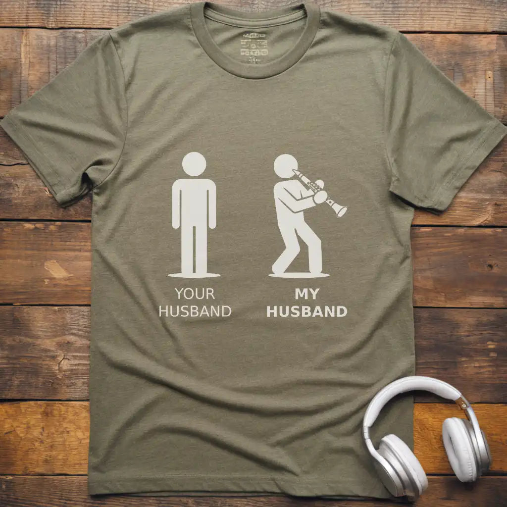 Husband Clarinet T-Shirt