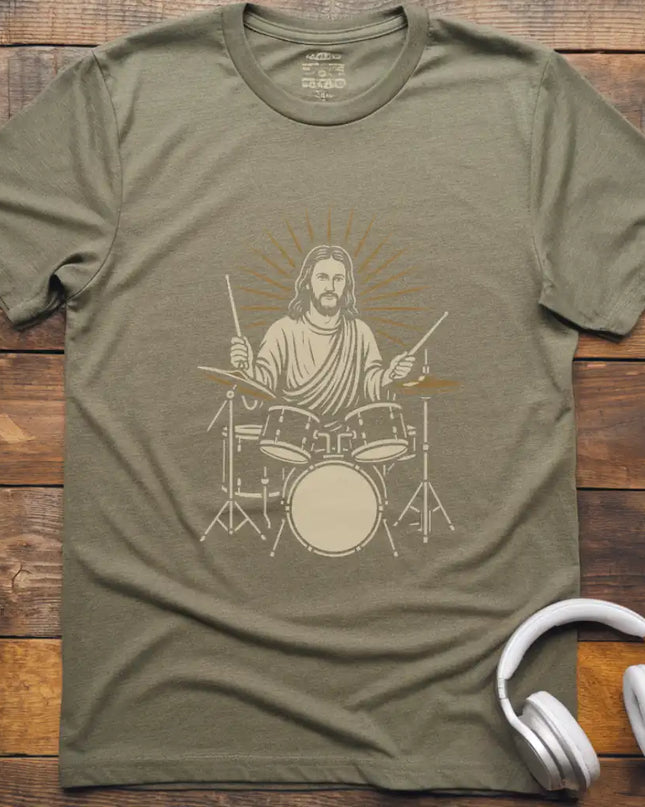 Jesus Drums T-Shirt