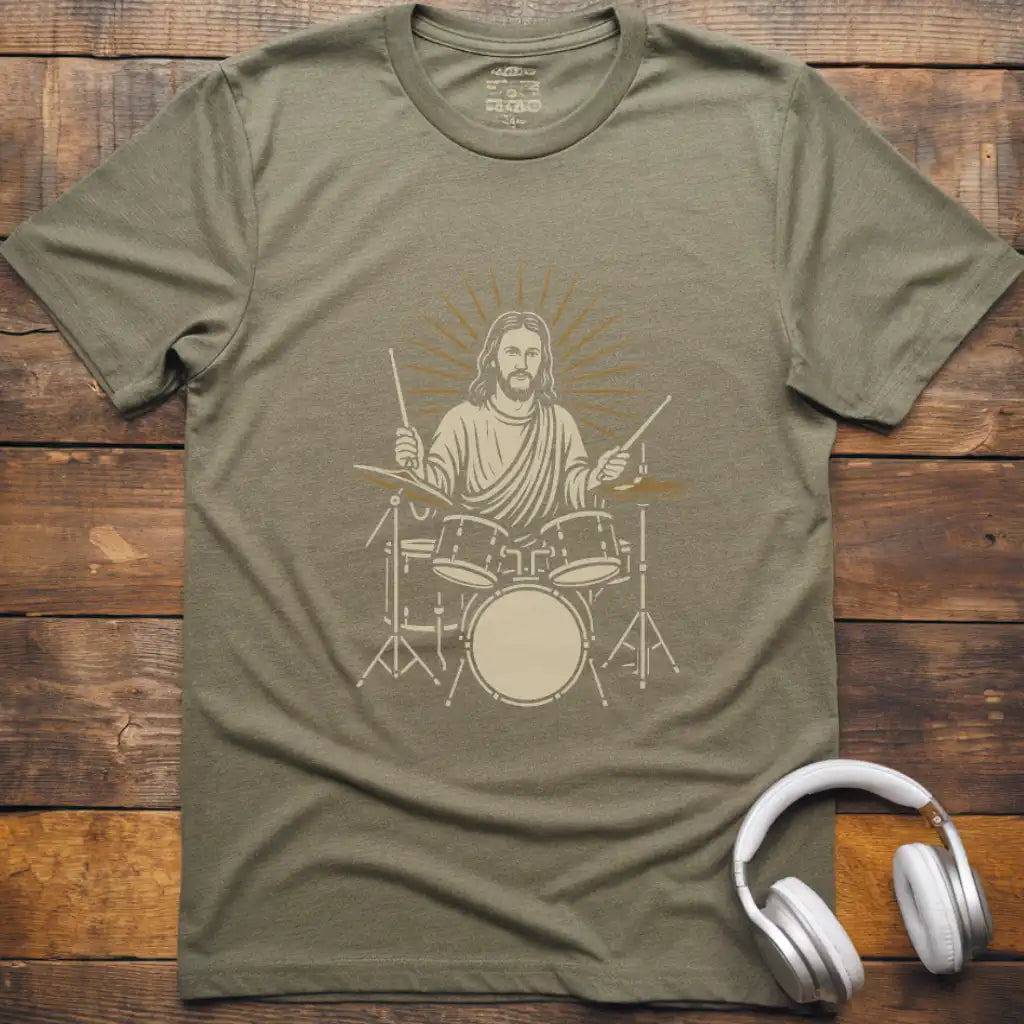 Jesus Drums T-Shirt
