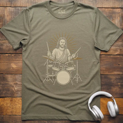 Jesus Drums T-Shirt