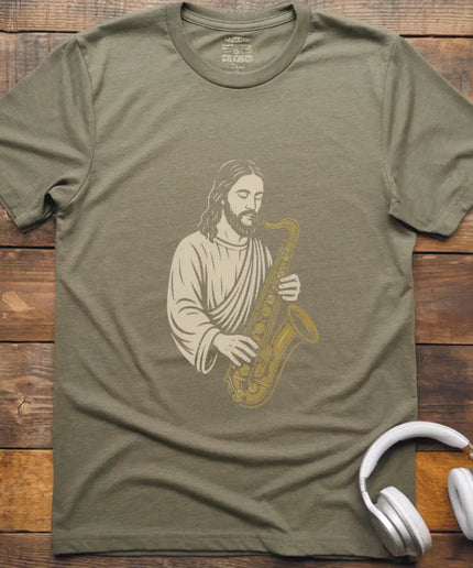 Jesus Sax T-Shirt