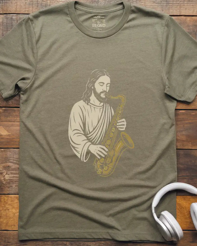 Jesus Sax T-Shirt