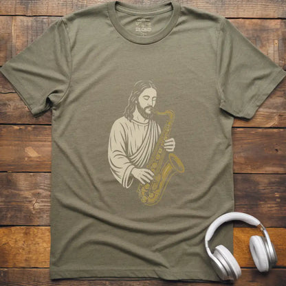 Jesus Sax T-Shirt