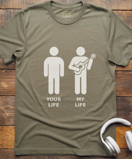 Life Ukulele Male T-Shirt