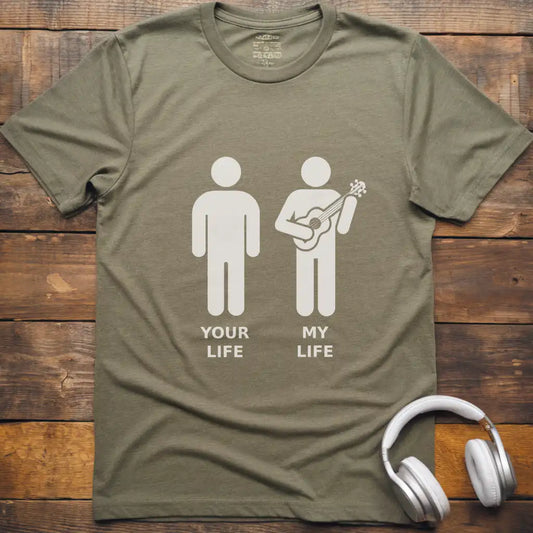 Life Ukulele Male T-Shirt
