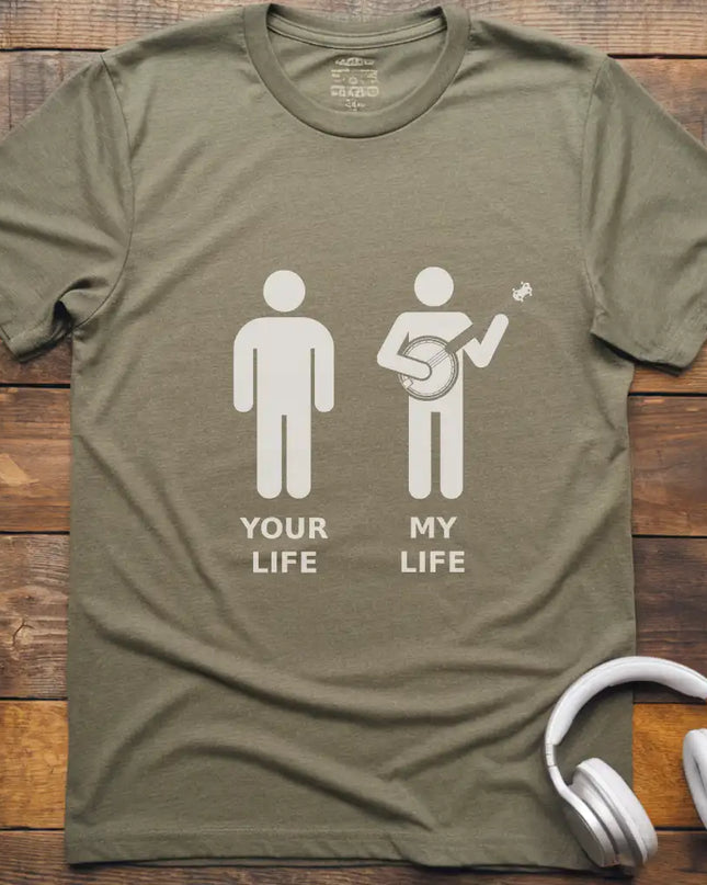 Life Banjo Male T-Shirt
