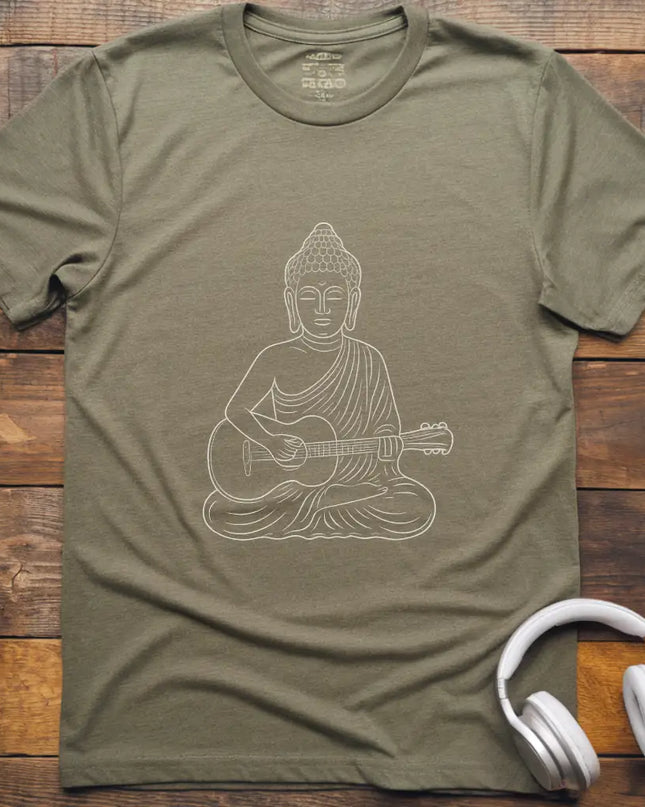 Buddha Guitar T-Shirt