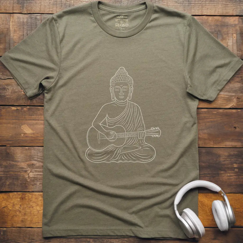 Buddha Guitar T-Shirt