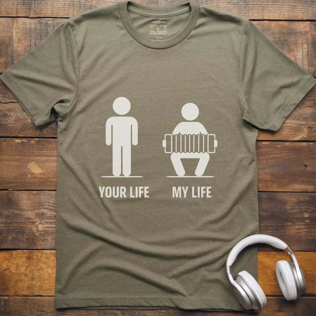 Life Bandoneon Male T-Shirt