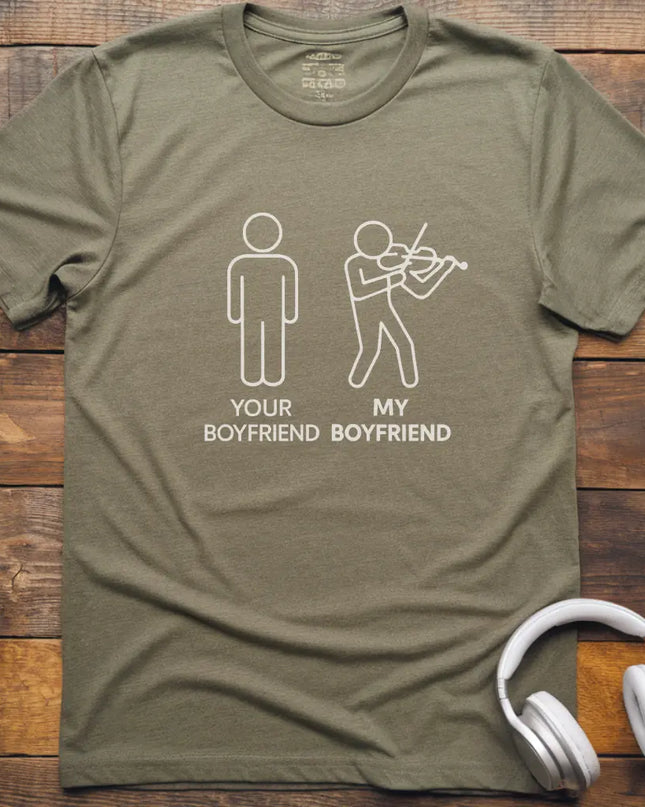 Boyfriend Violin T-Shirt