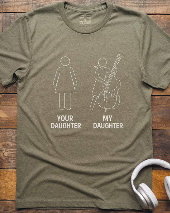 Daughter Double Bass T-Shirt