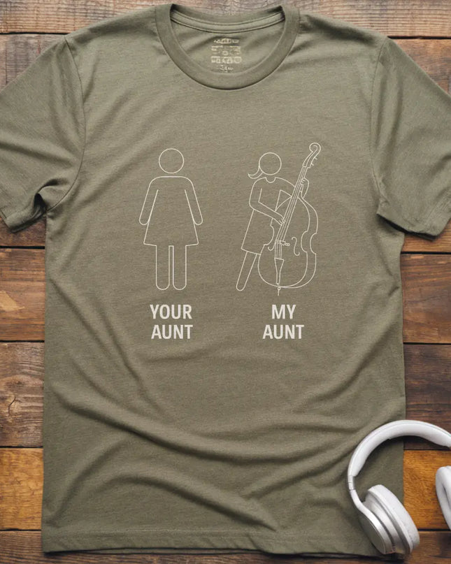 Aunt Double Bass T-Shirt