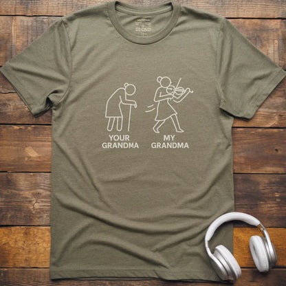 My Grandma Violin T-Shirt