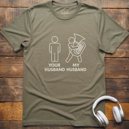 My Husband Tuba T-Shirt