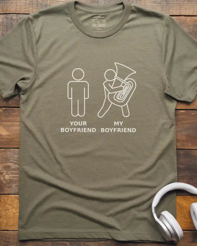 My Boyfriend Tuba T-Shirt