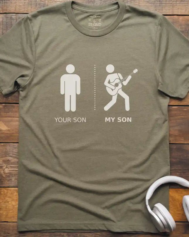 My Son Guitar T-Shirt