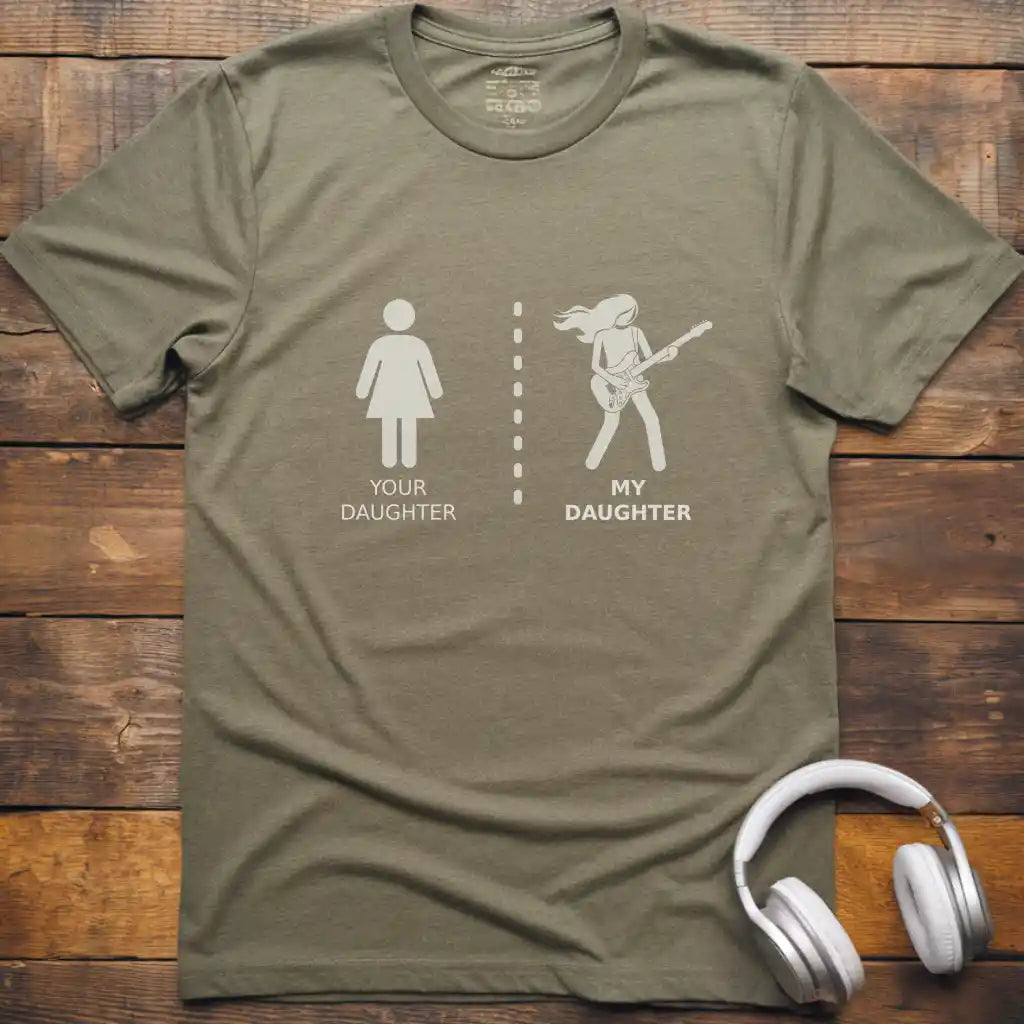 My Daughter Guitar T-Shirt