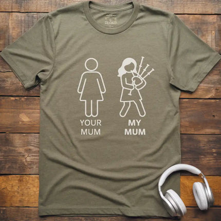 Mum Bagpipes T-Shirt