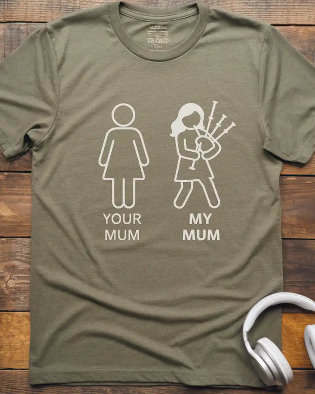 Mum Bagpipes T-Shirt