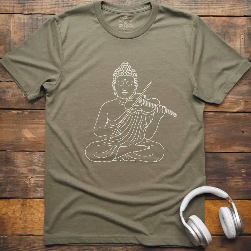 Buddha Violin T-Shirt