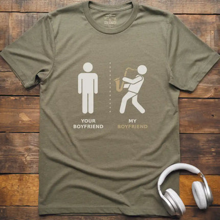 Your Boyfriend Sax T-Shirt