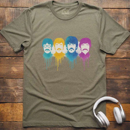 Fab Four Paint T-Shirt