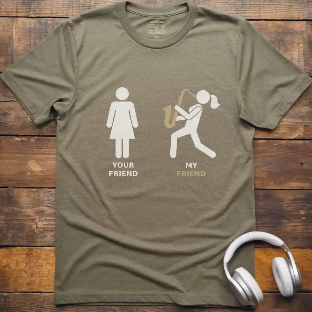 Friend F Sax T-Shirt