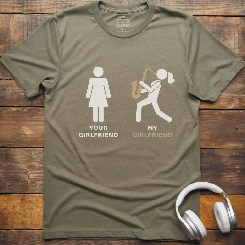 Girlfriend Sax T-Shirt