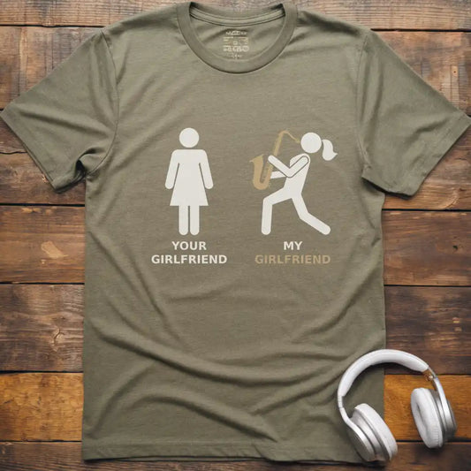 Girlfriend Sax T-Shirt