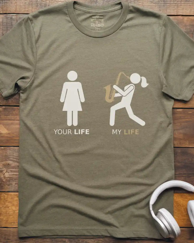 Life Sax Female T-Shirt