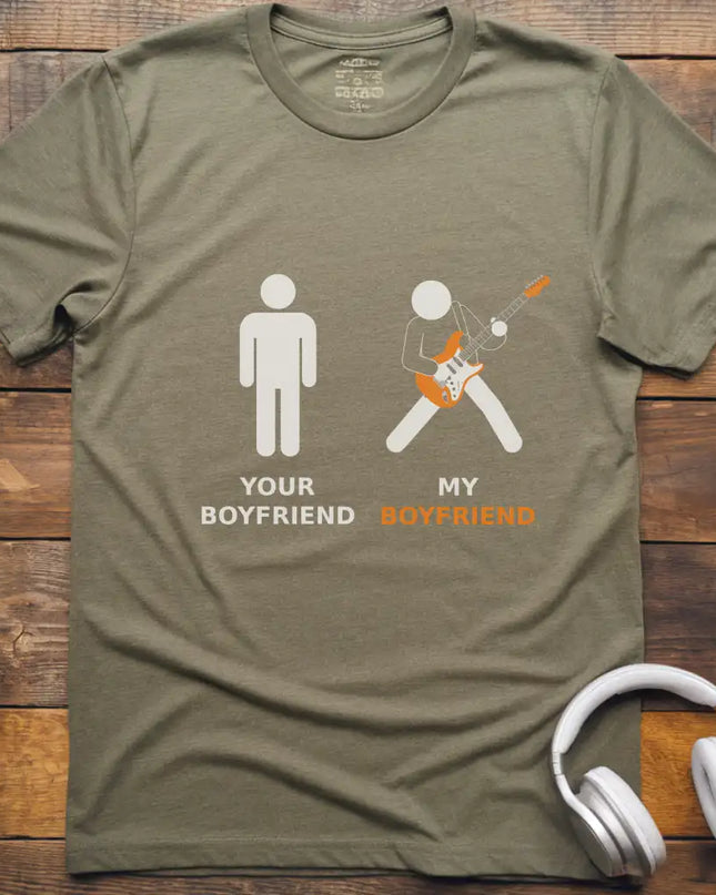 Boyfriend Electric Guitar T-Shirt