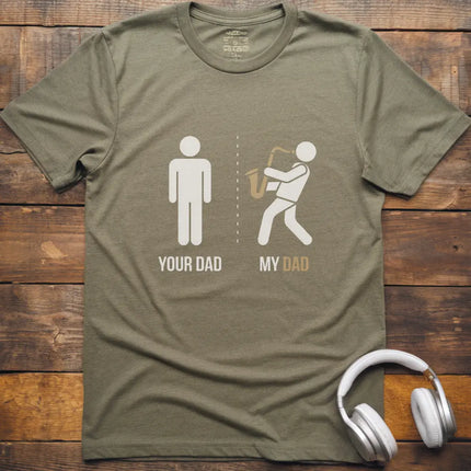 Mein Vater Saxophon T-Shirt