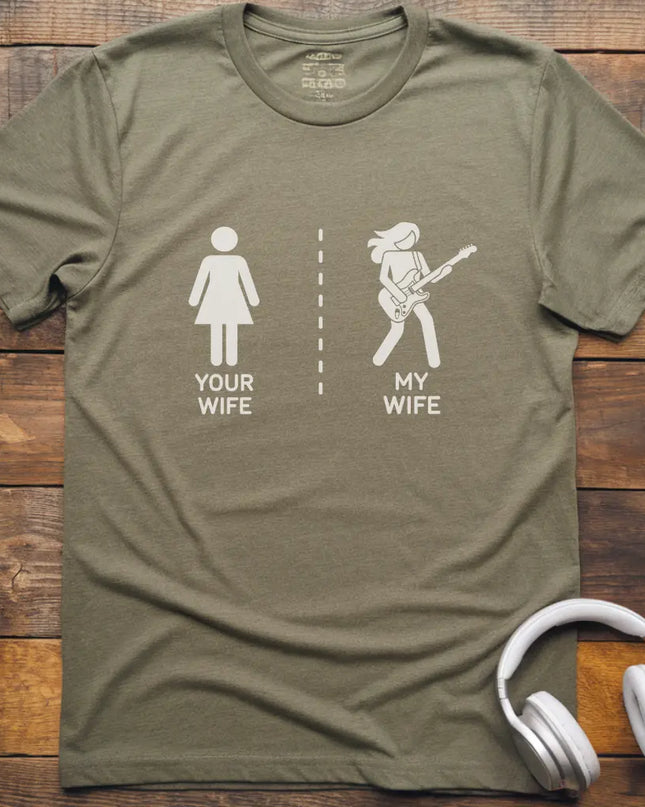 My Wife Guitar T-shirt