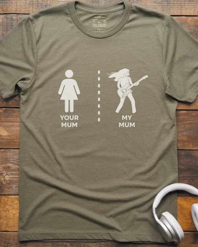 My Mum Guitar T-shirt