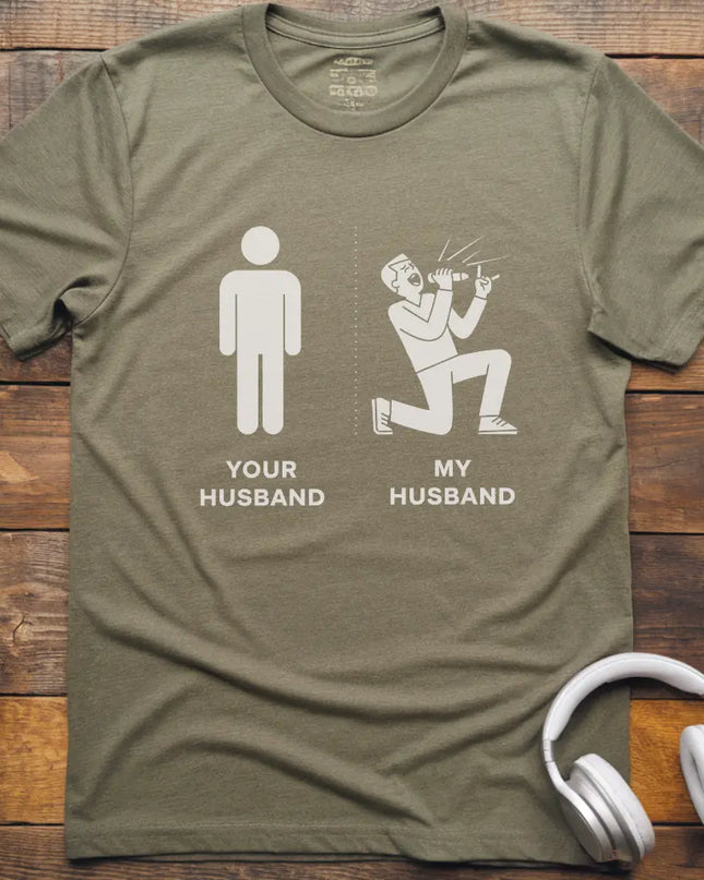 My Husband Vocalist T-shirt