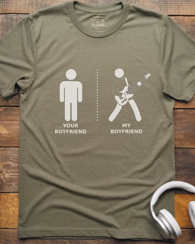 My Boyfriend Guitar T-shirt