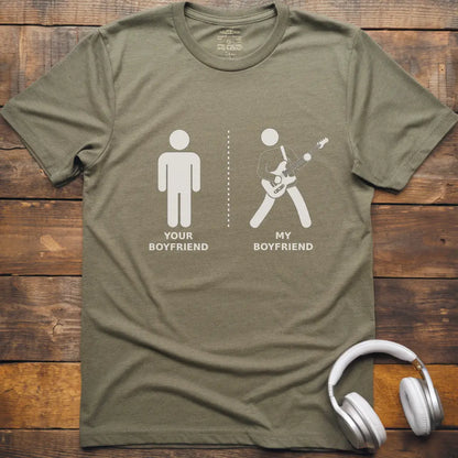 My Boyfriend Guitar T-shirt