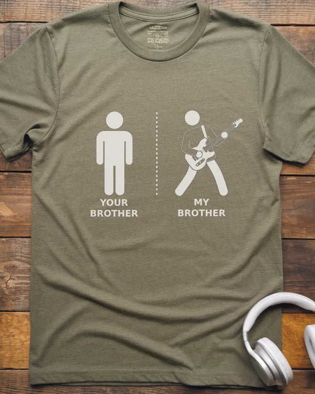 My Brother Guitar T-shirt