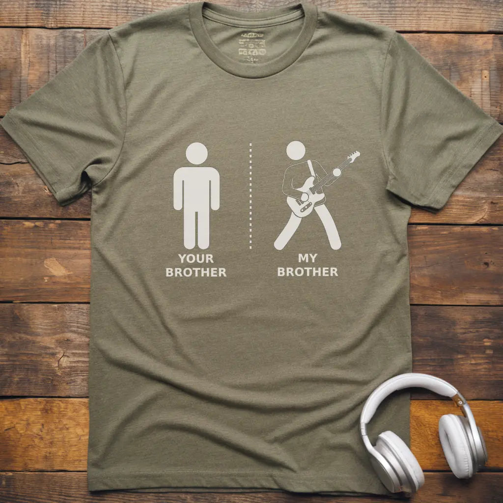 My Brother Guitar T-shirt