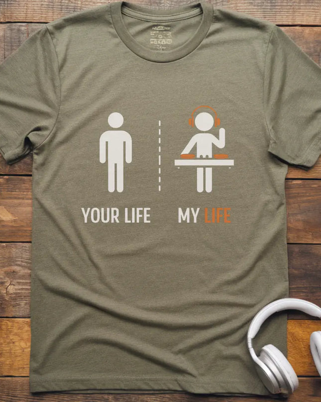 Life DJ Male T-shirt