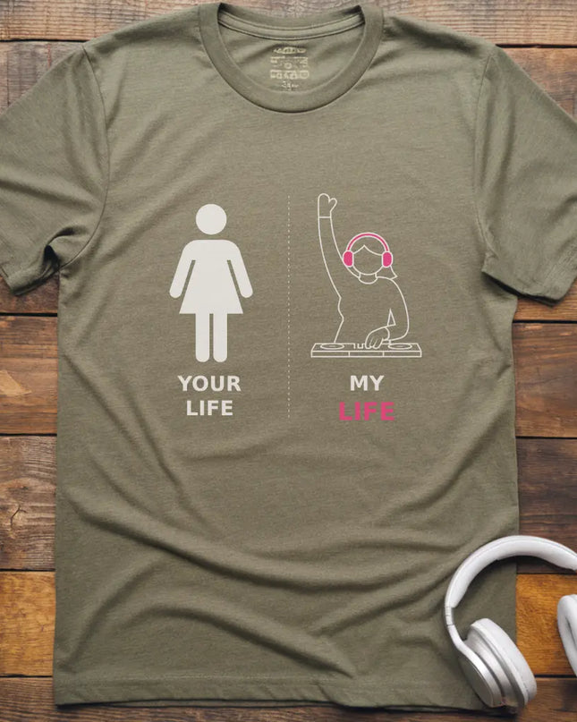 Life DJ Female T-shirt