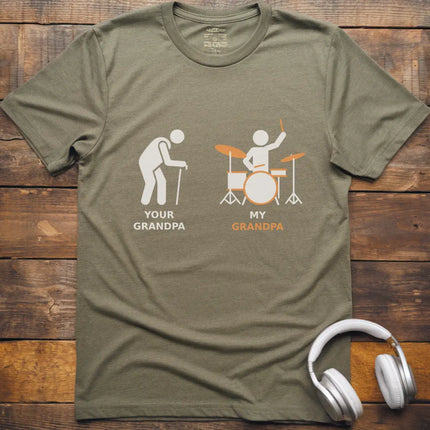 My Grandpa Drum T-shirt