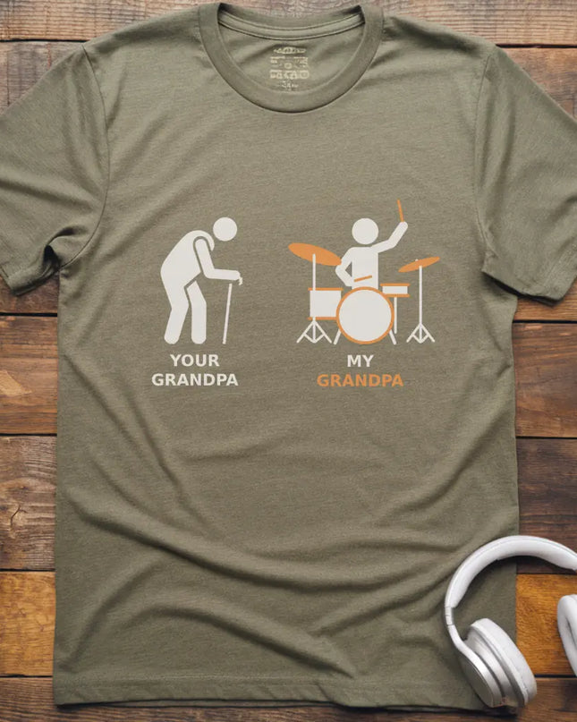 My Grandpa Drum T-shirt